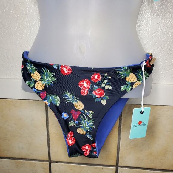 Marine Layer Piña Reversible Bikini Bottoms large - Picture 5 of 7